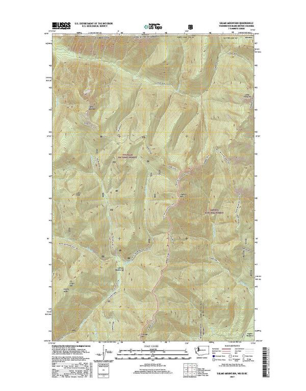 Topo Catalog for WashingtonIdaho Colville to Sandpoint