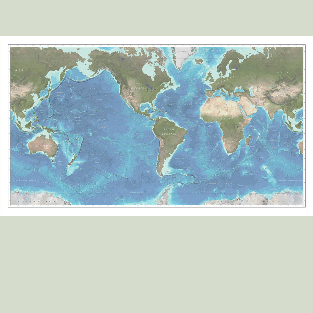 Physical World Map
