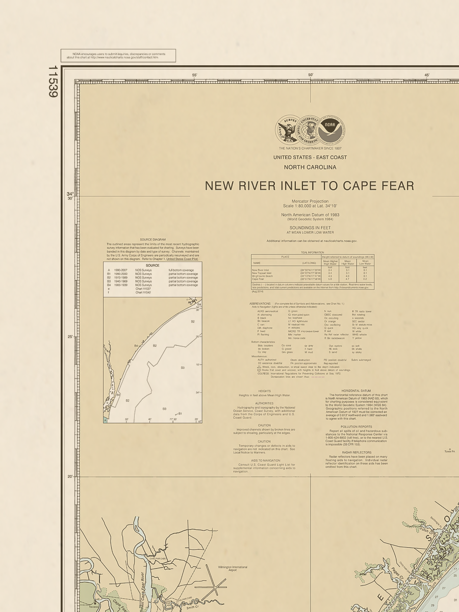 11539 Wall Chart