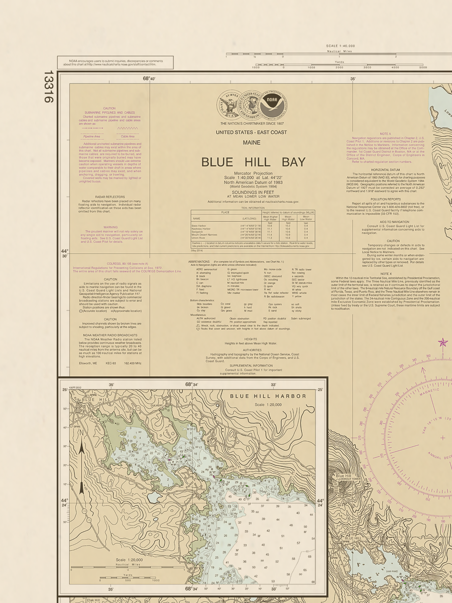 13316 Wall Chart