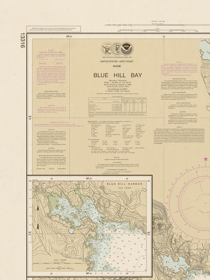 13316 Wall Chart