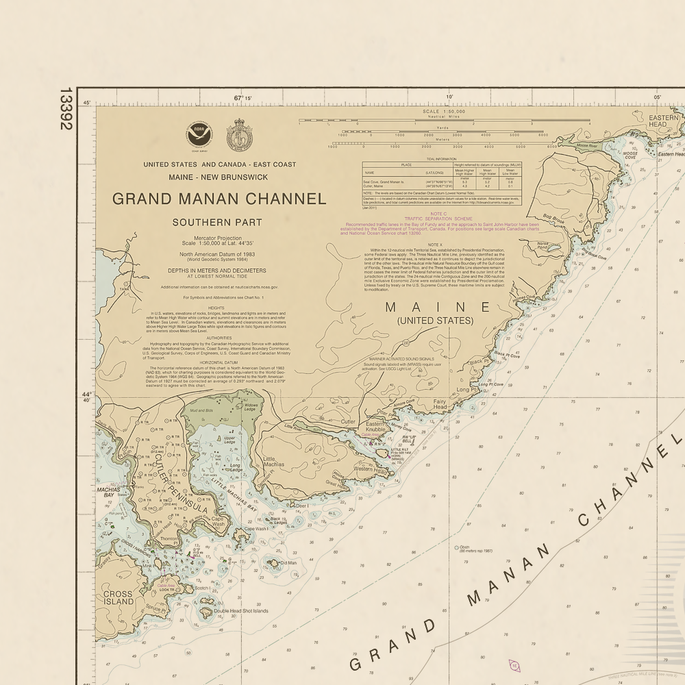 13392 Wall Chart