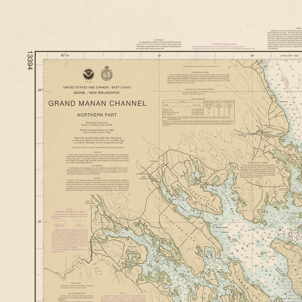 13394 Wall Chart