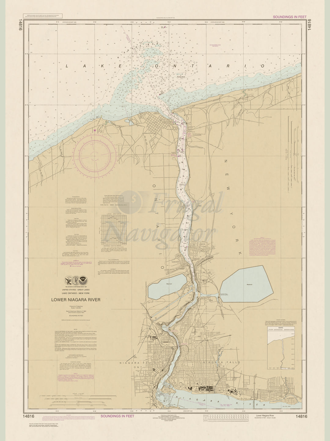 14816 Wall Chart