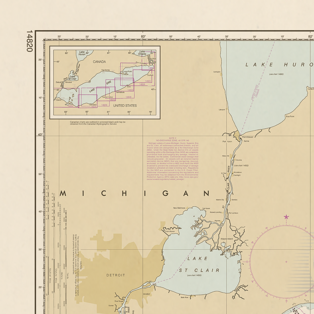 14820 Wall Chart