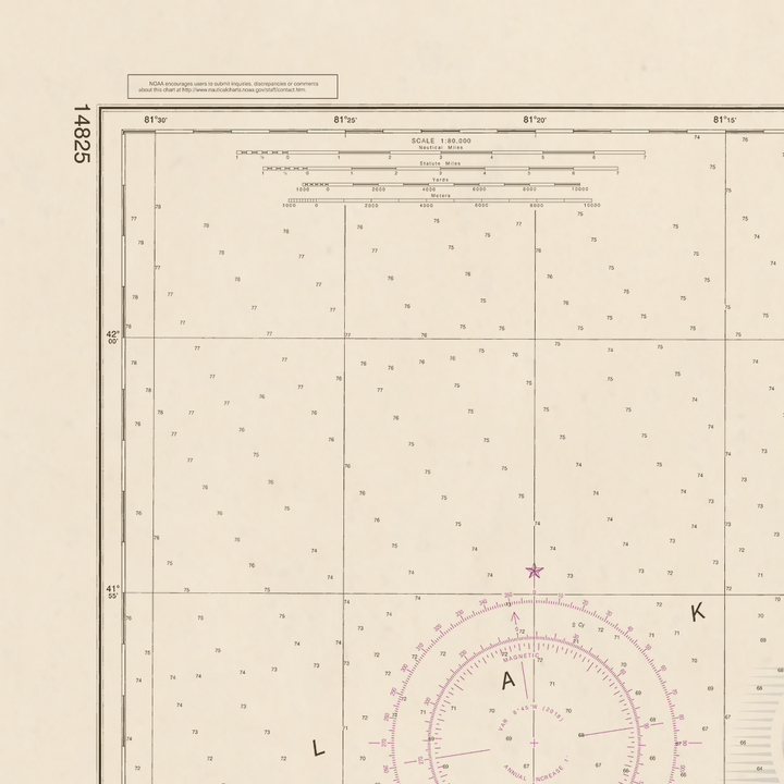 14825 Wall Chart