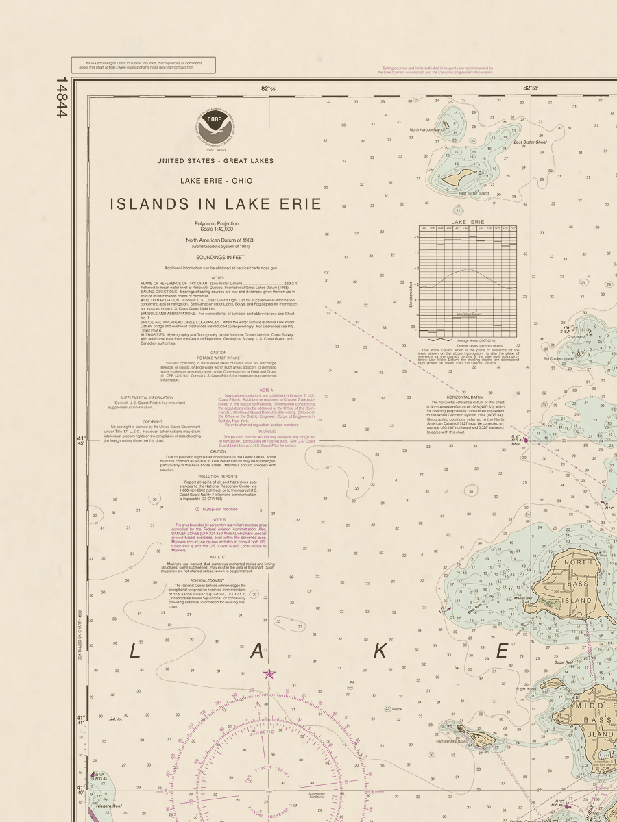 14844 Wall Chart