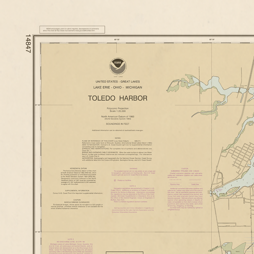14847 Wall Chart