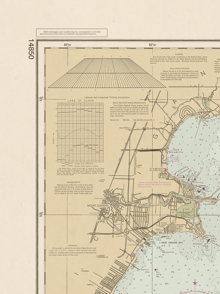 14850 Wall Chart