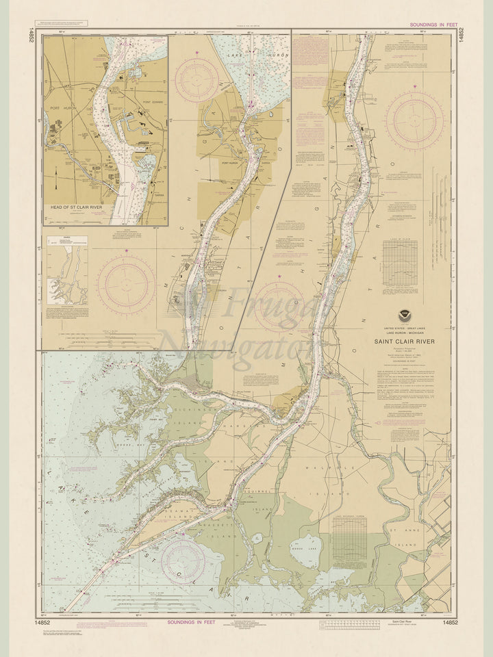 14852 Wall Chart