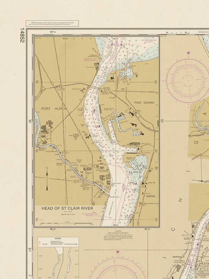 14852 Wall Chart