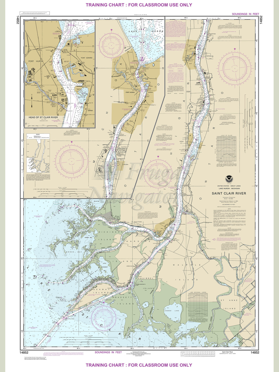 14852 Wall Chart