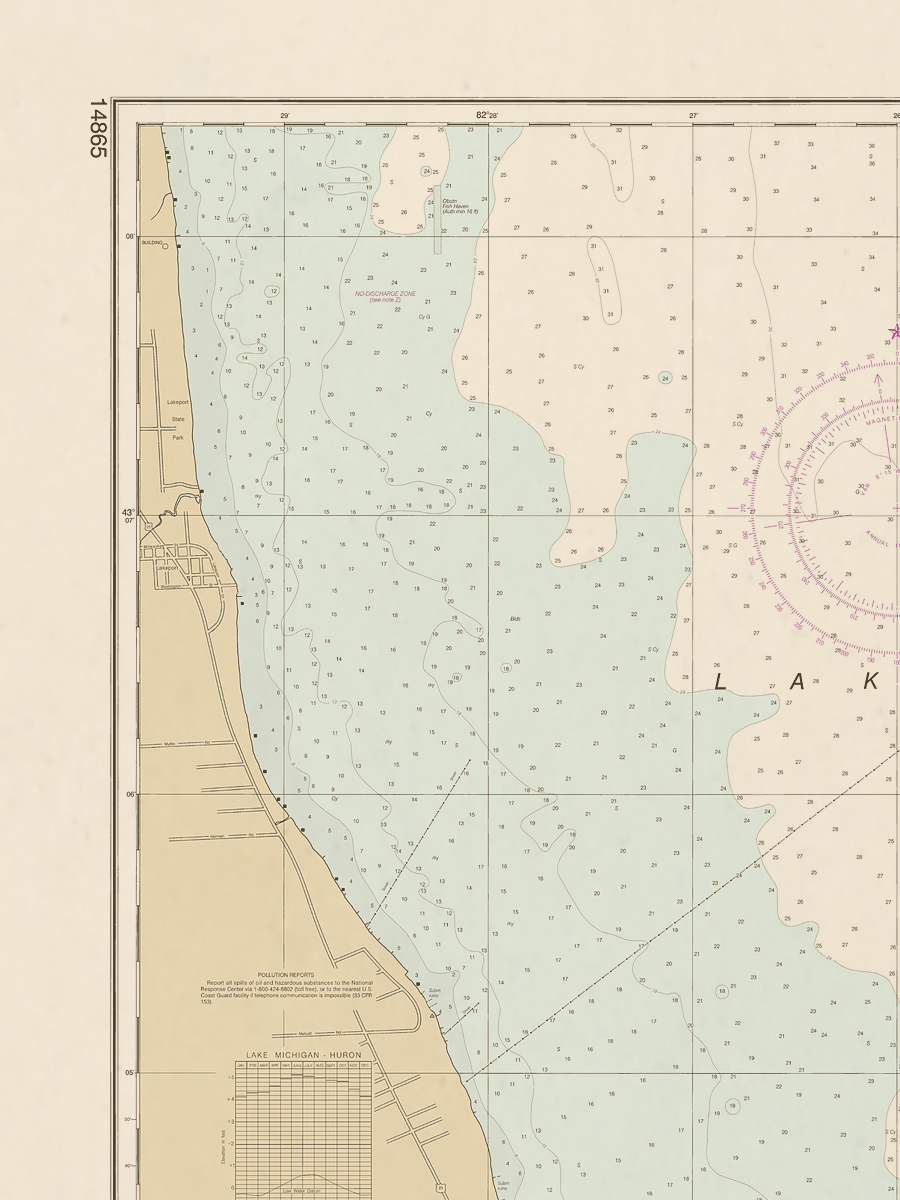 14865 Wall Chart