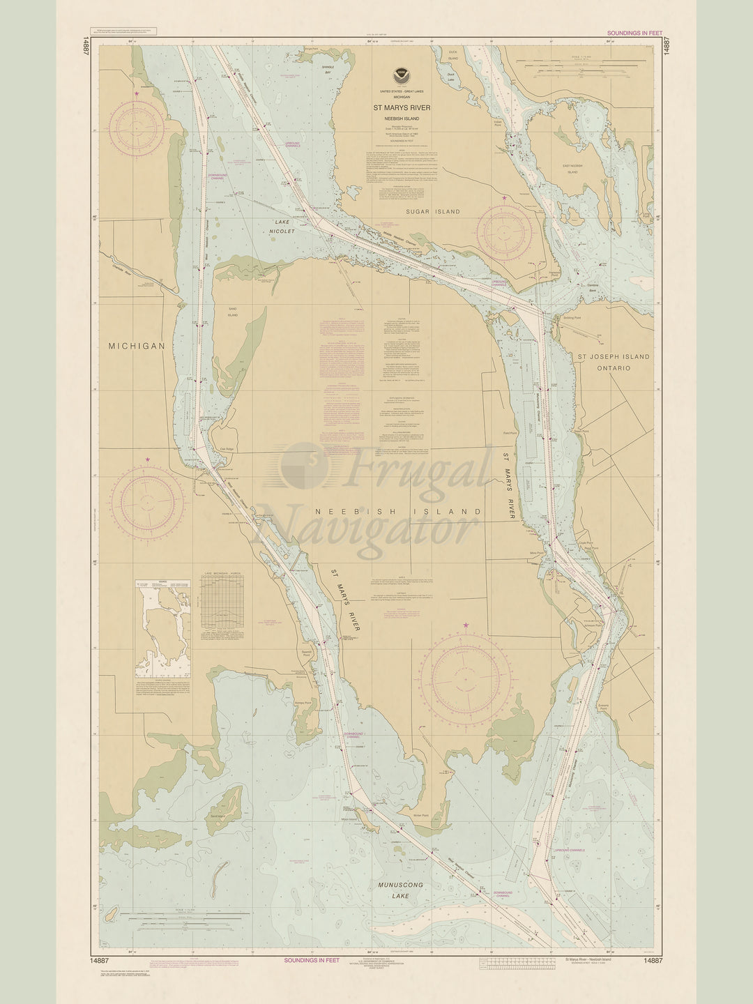 14887 Wall Chart