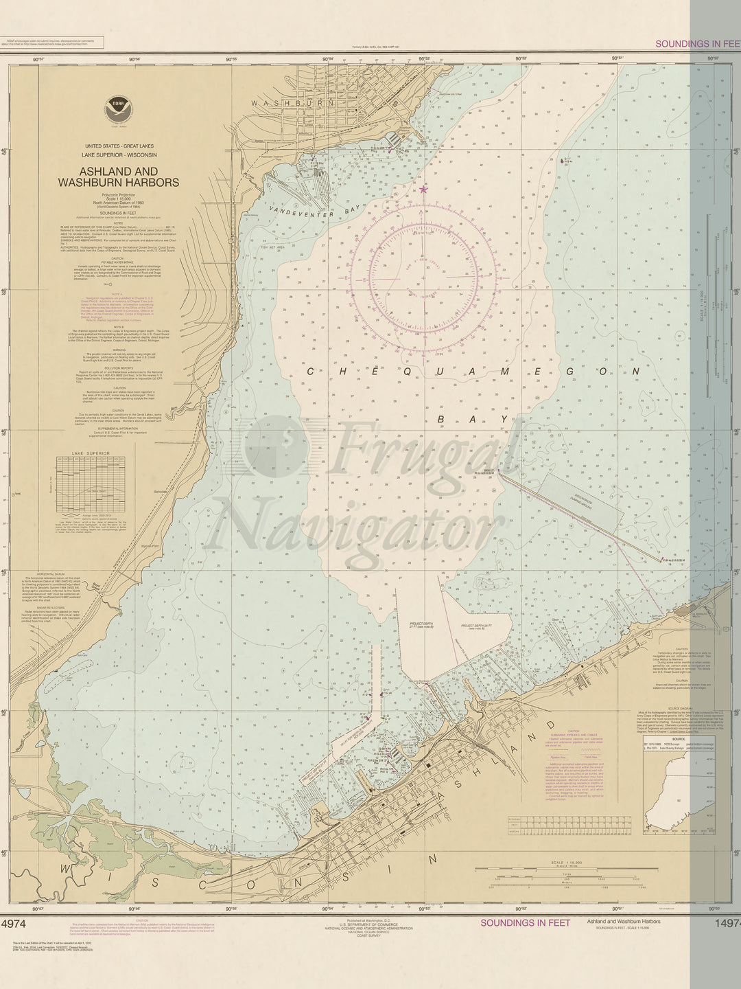 14974 Wall Chart