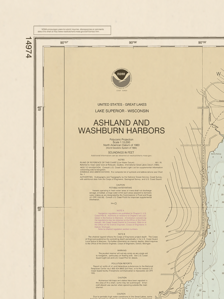 14974 Wall Chart