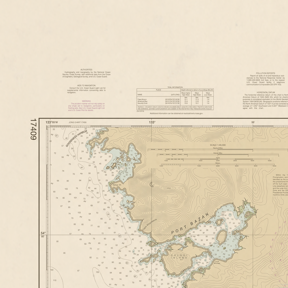 17409 Wall Chart