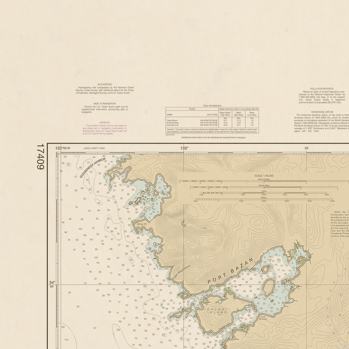17409 Wall Chart
