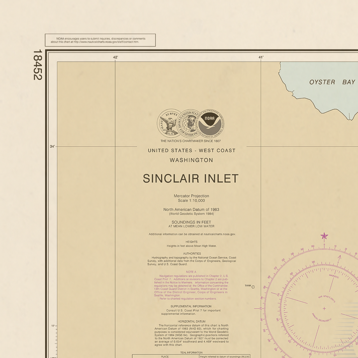 18452 Wall Chart