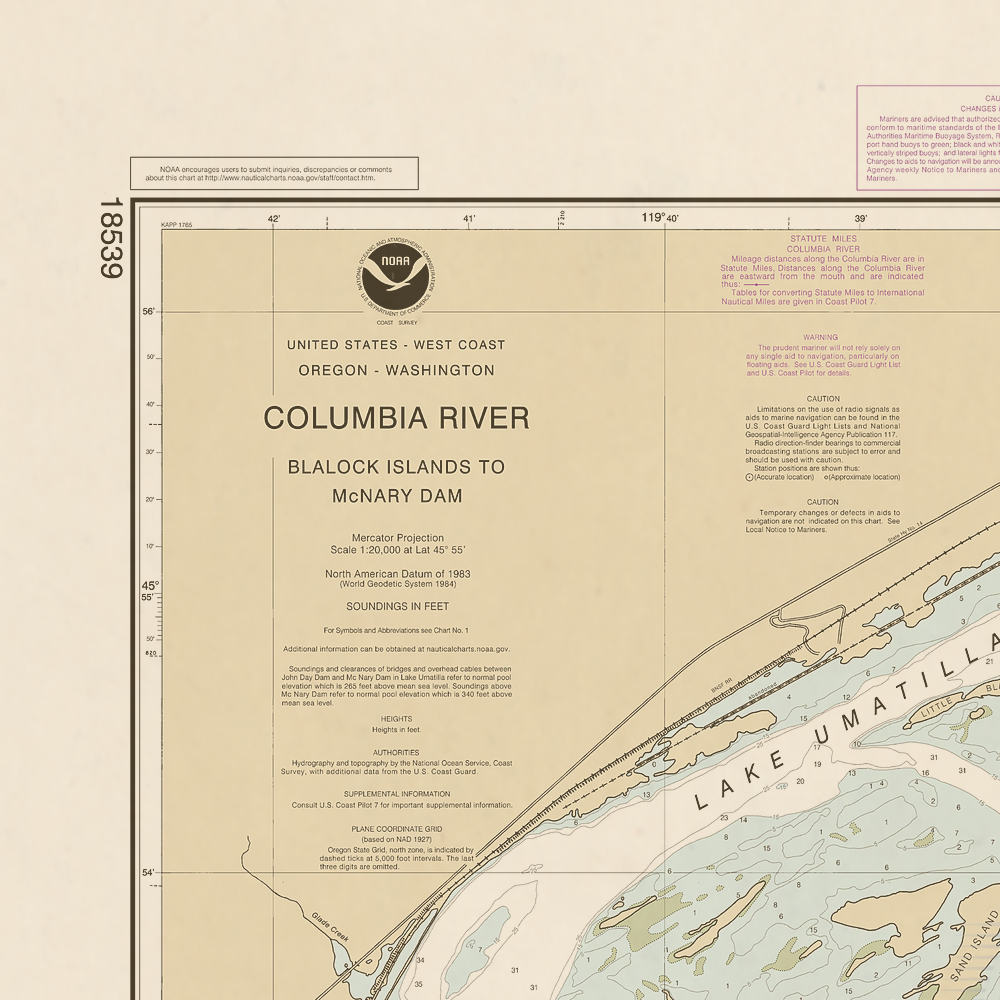 18539 Wall Chart