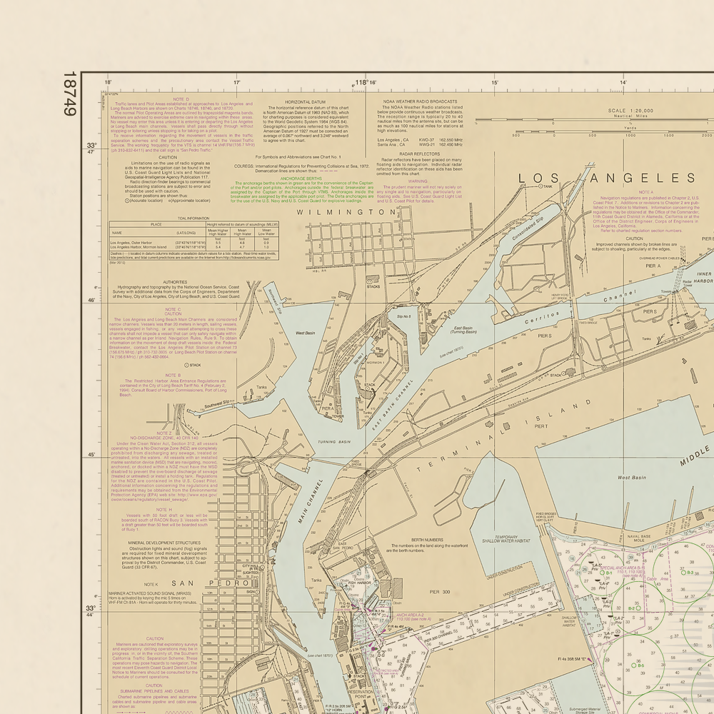 18749 Wall Chart