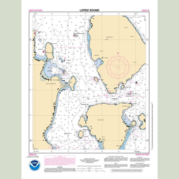 NOAA Custom Chart Printing