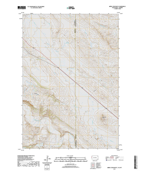 Middle Creek Butte, SD