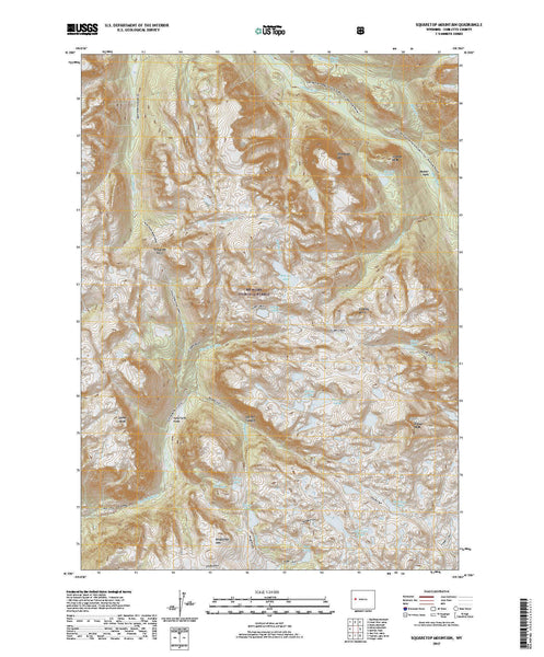 Squaretop Mountain, WY