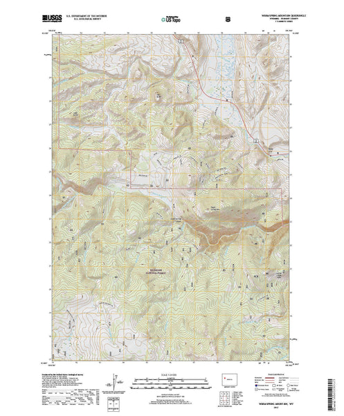 Warm Spring Mountain, WY