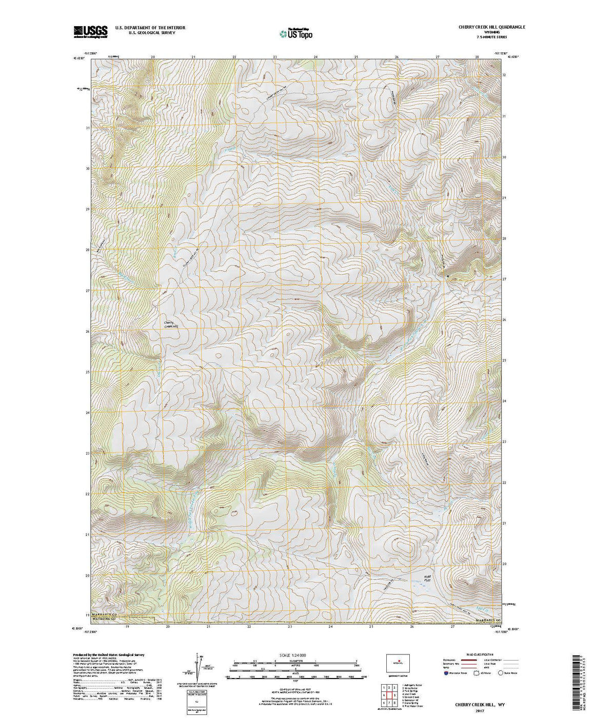 Cherry Creek Hill, WY