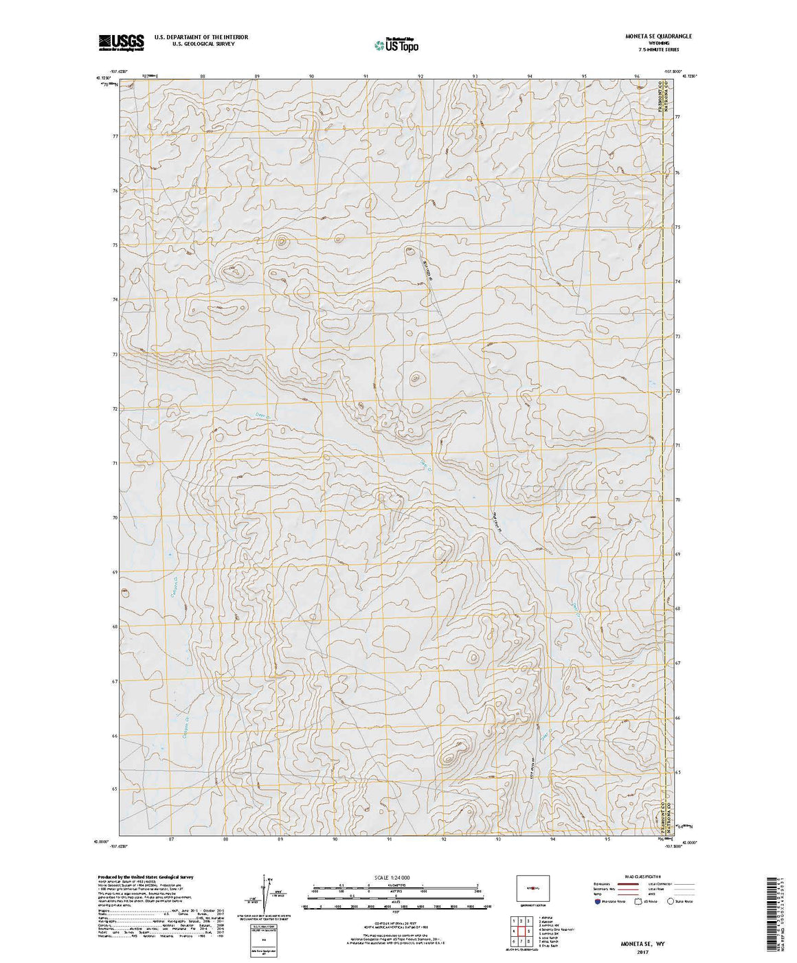 Moneta SE, WY