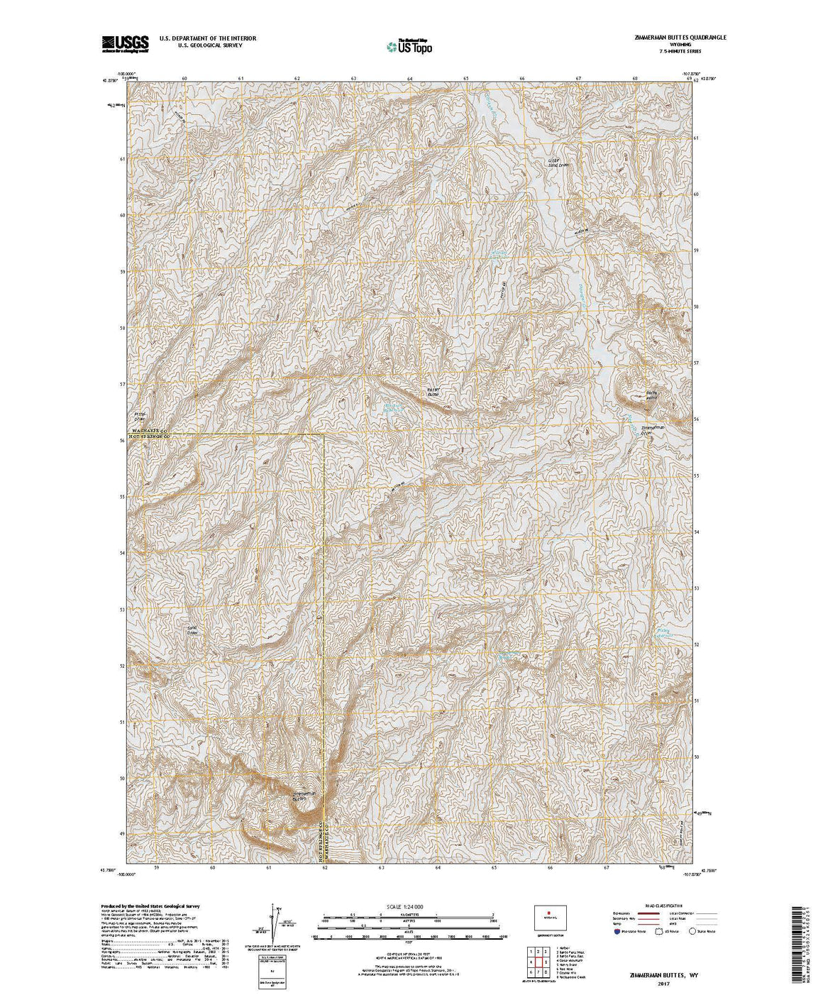 Zimmerman Buttes, WY