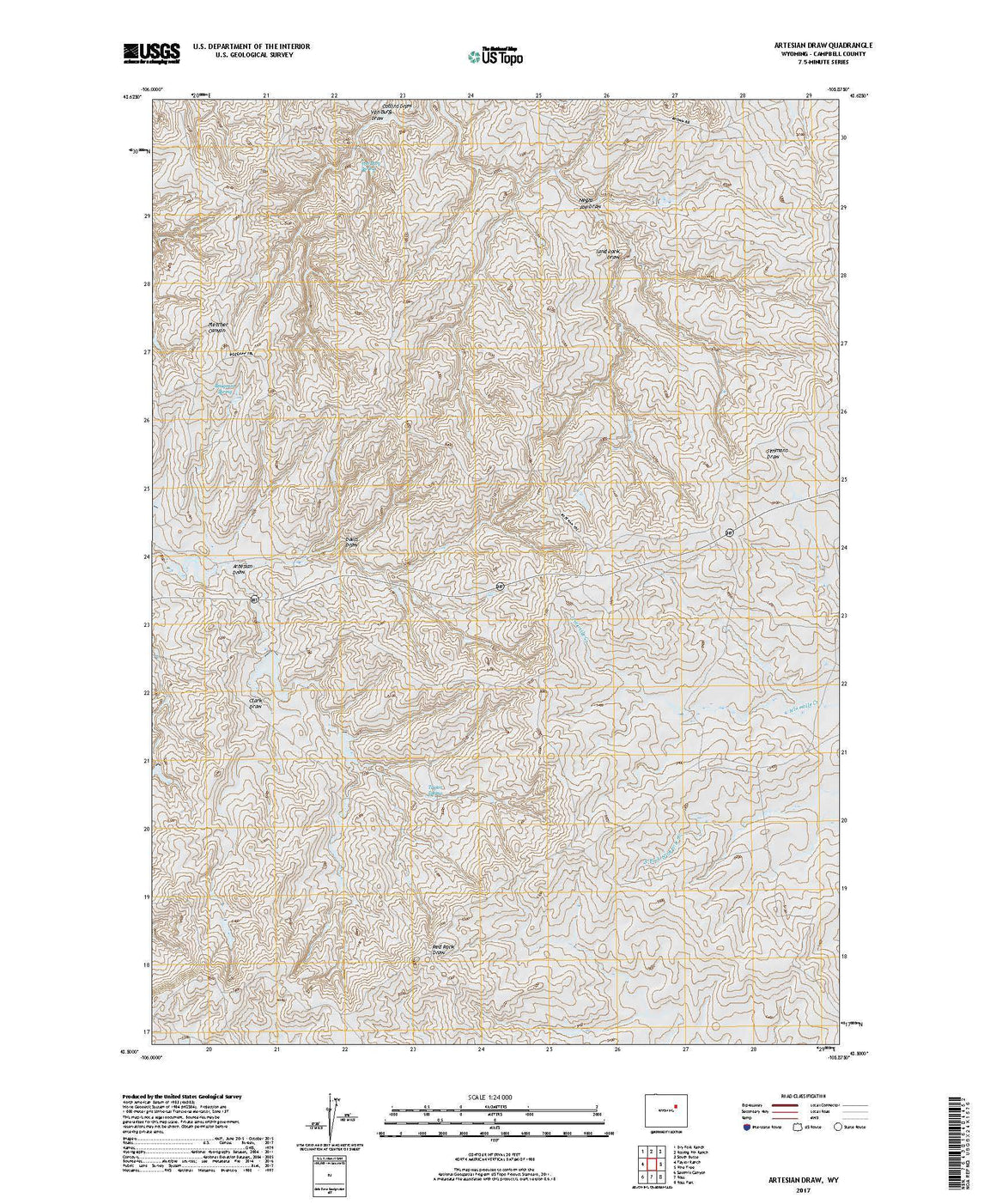 Artesian Draw, WY