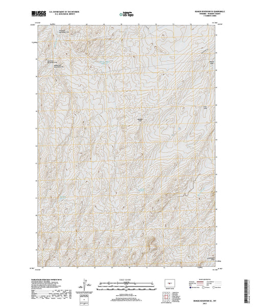 Rongis Reservoir SE, WY