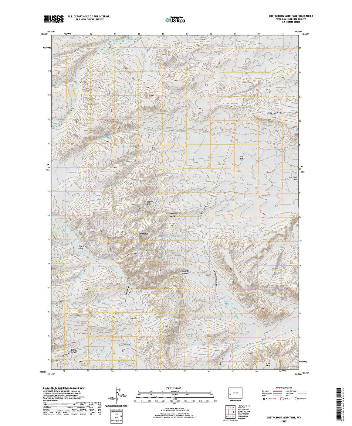 Cretaceous Mountain, WY