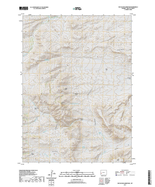 Cretaceous Mountain, WY