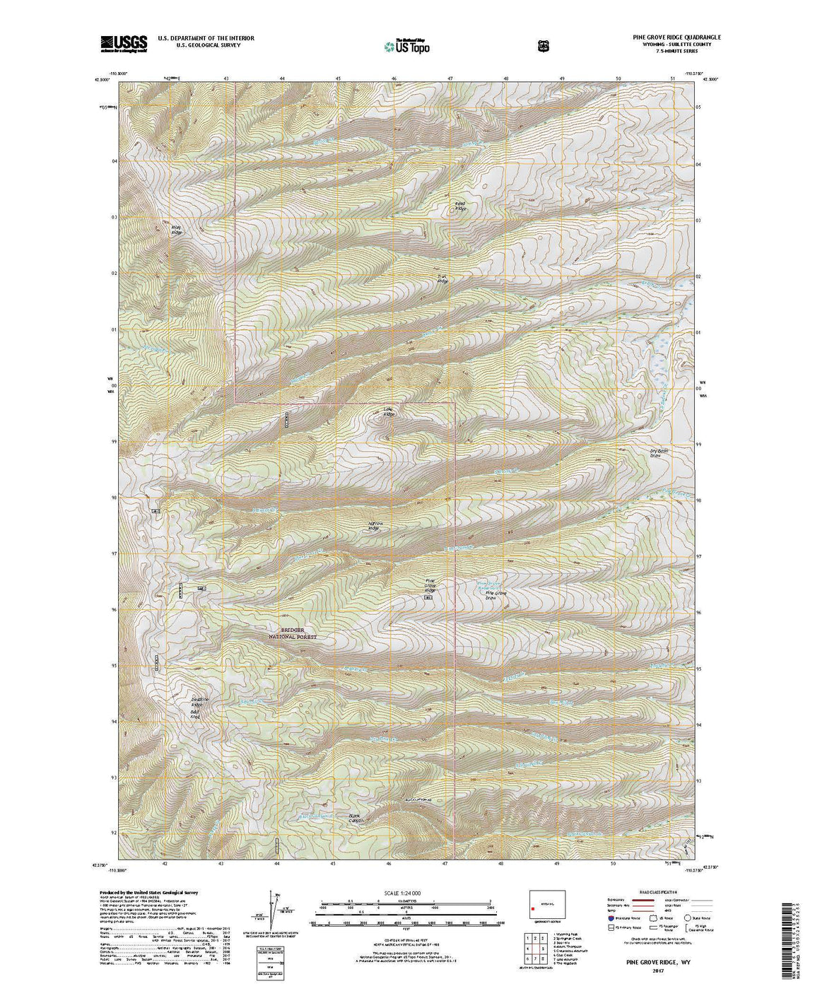 Pine Grove Ridge, WY