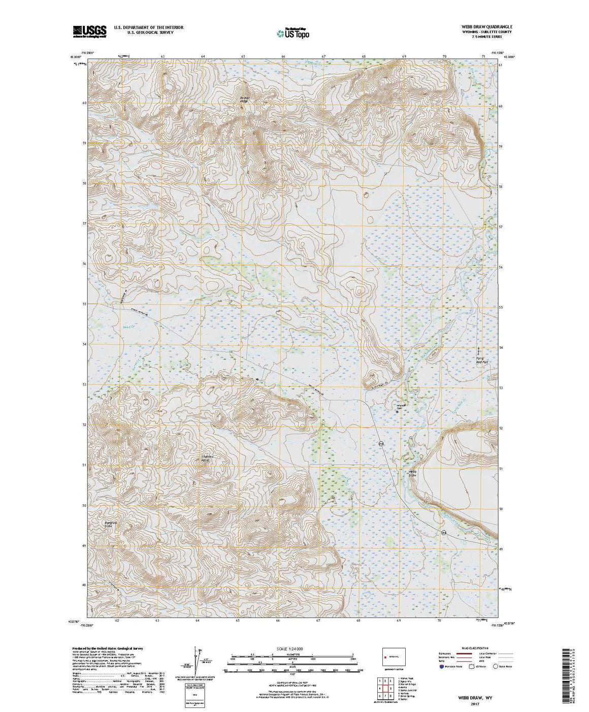 Webb Draw, WY