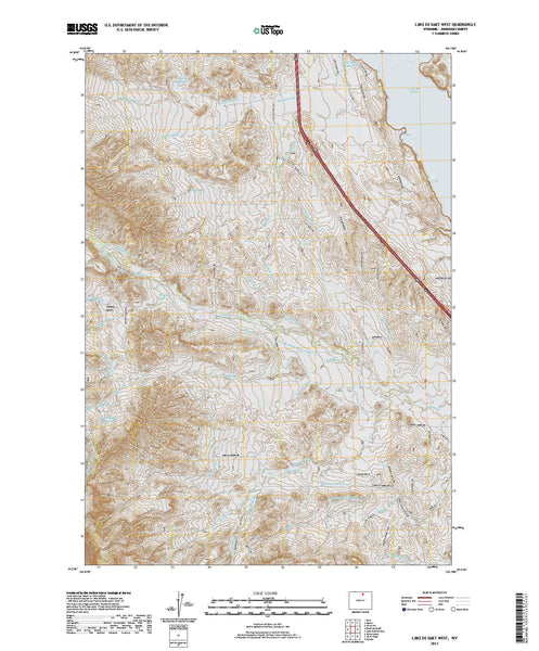Lake De Smet West, WY