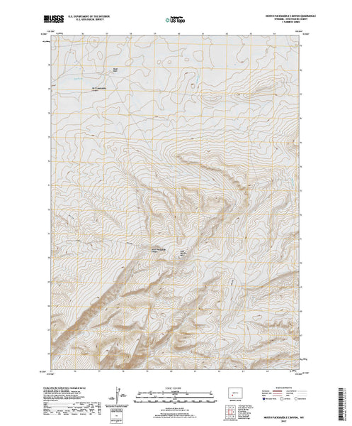 North Packsaddle Canyon, WY