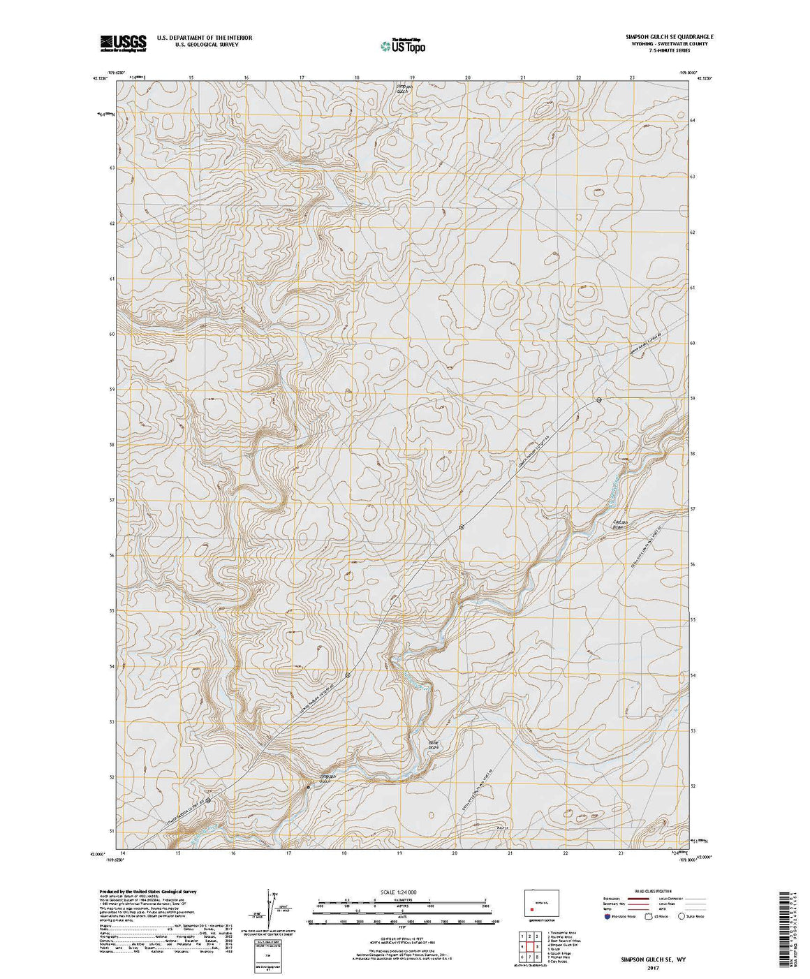 Simpson Gulch SE, WY