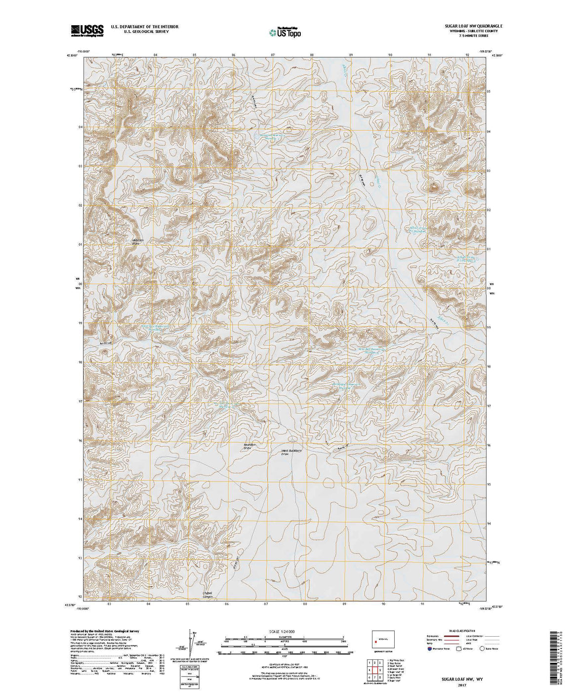 Sugar Loaf NW, WY