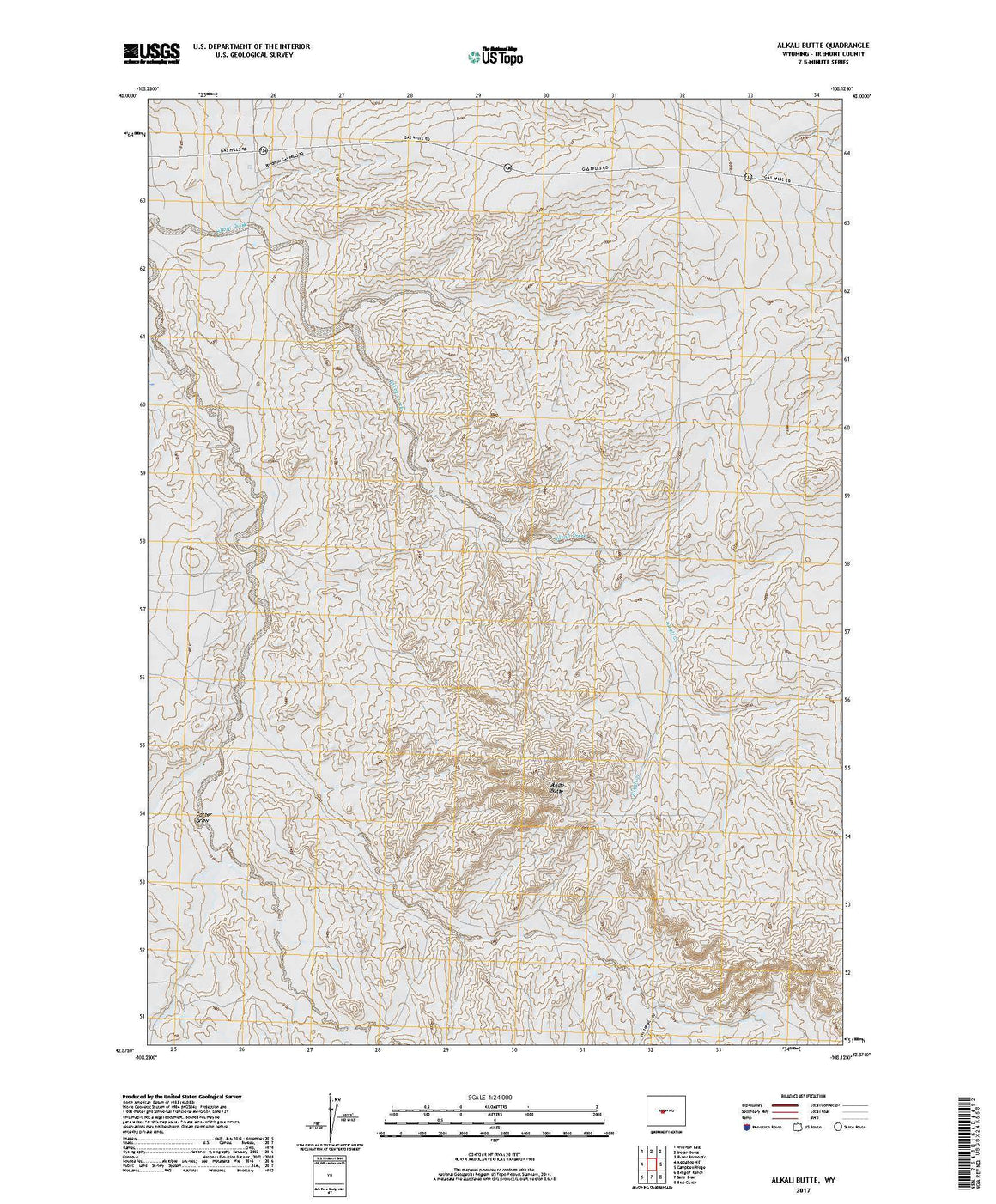 Alkali Butte, WY