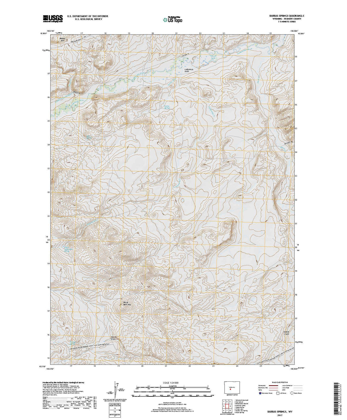 Barras Springs, WY