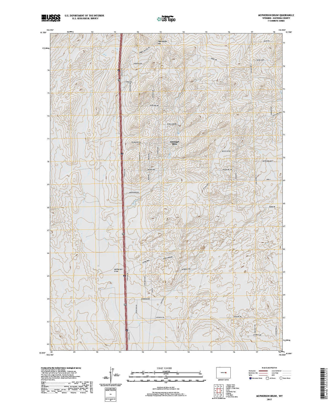 McPherson Draw, WY