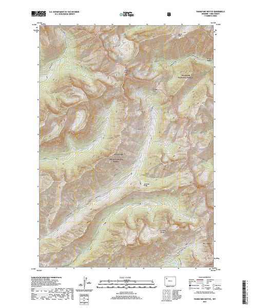 Thorofare Buttes, WY