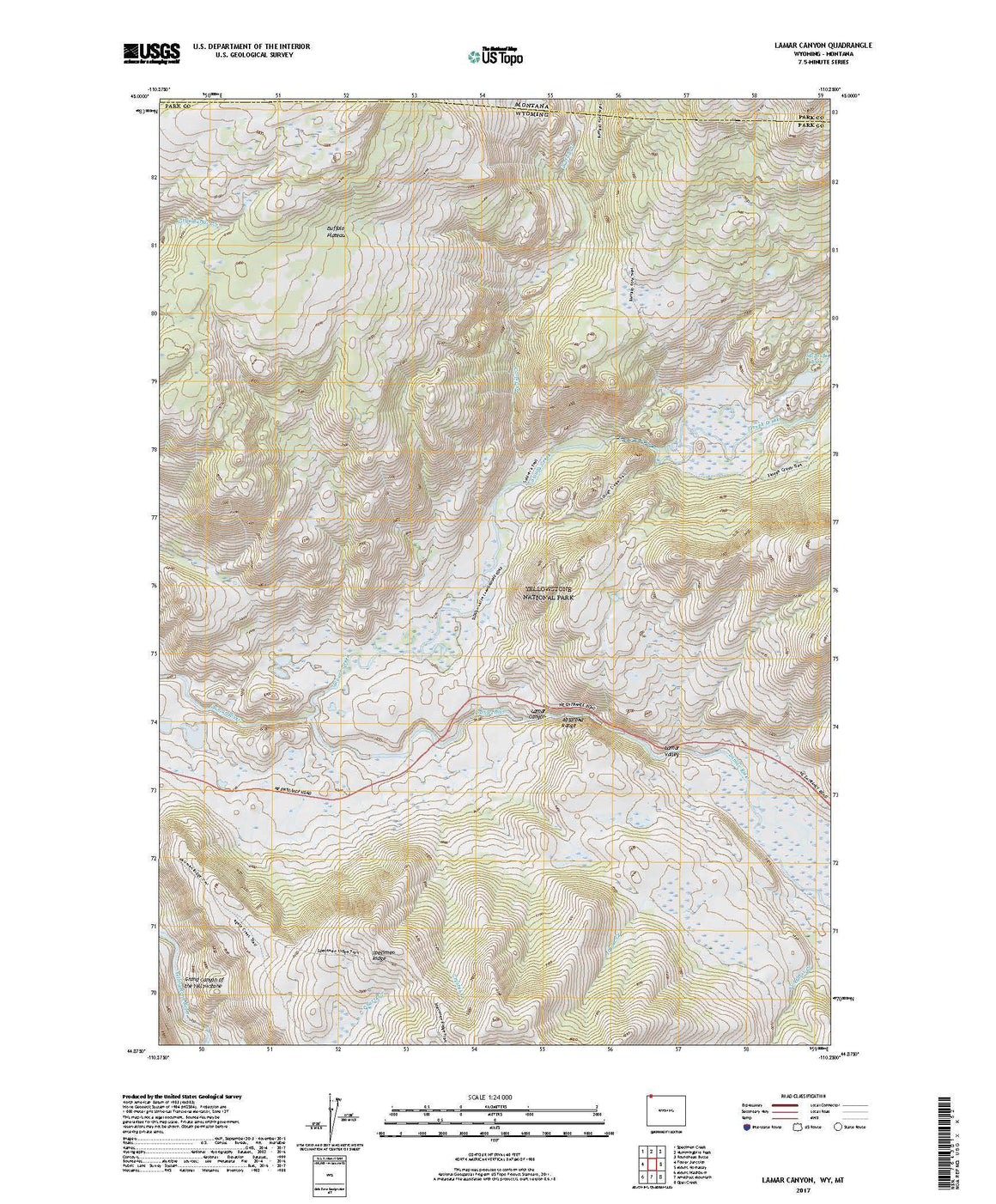 Lamar Canyon, WY