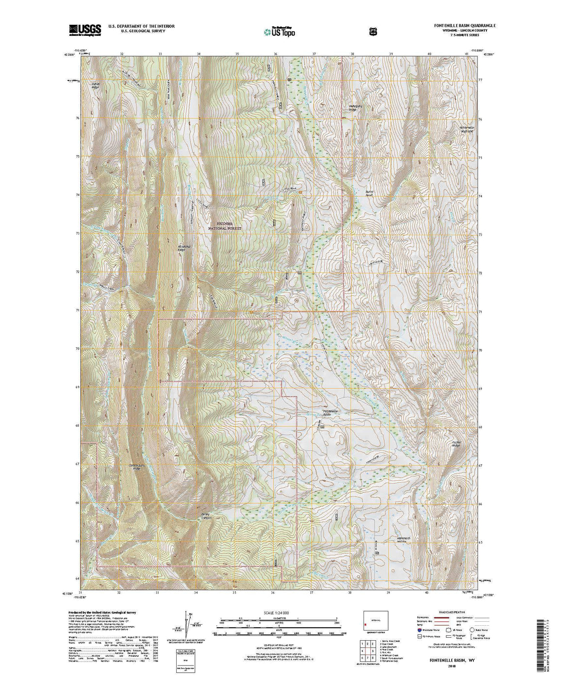 Fontenelle Basin, WY