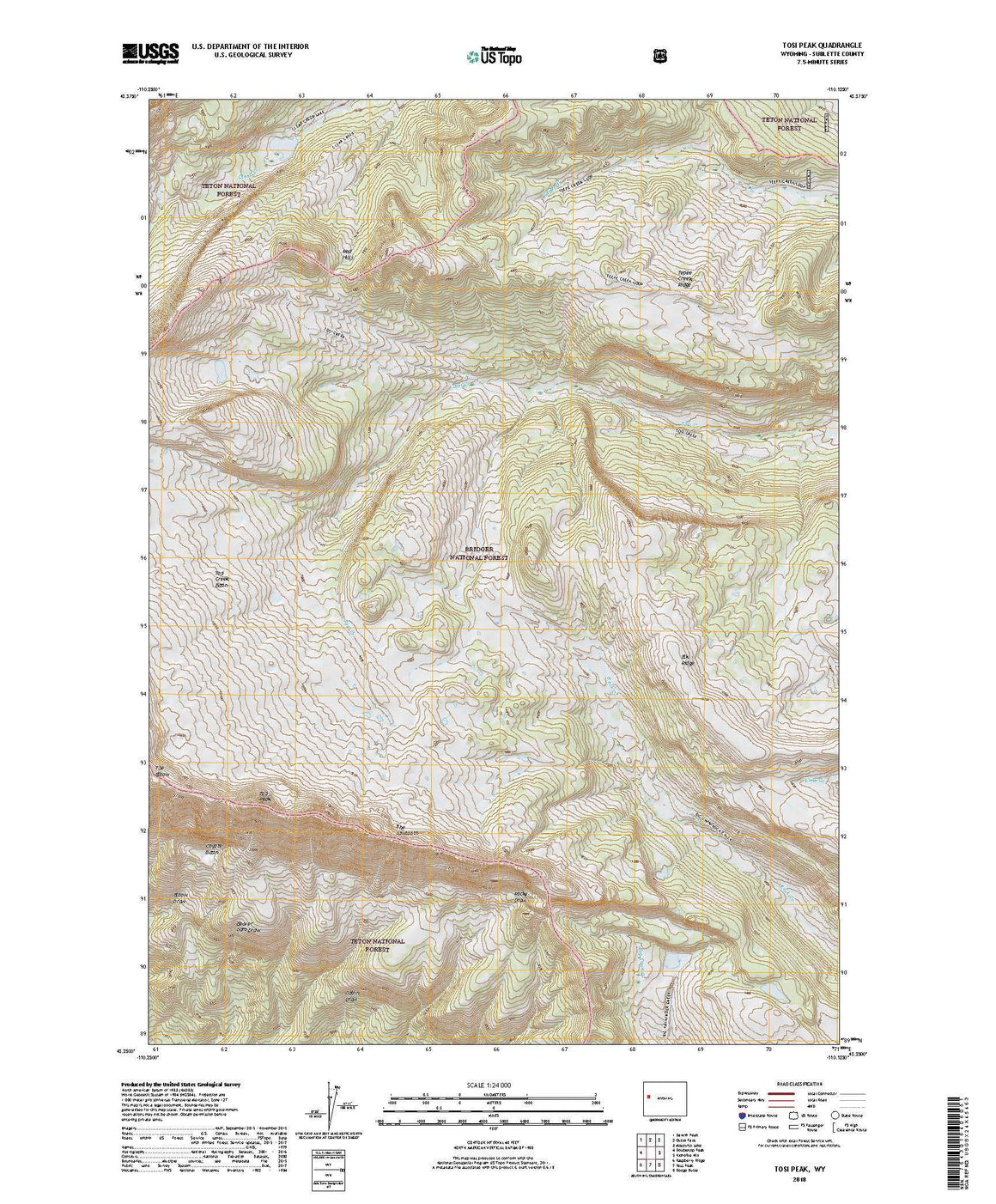 Tosi Peak, WY