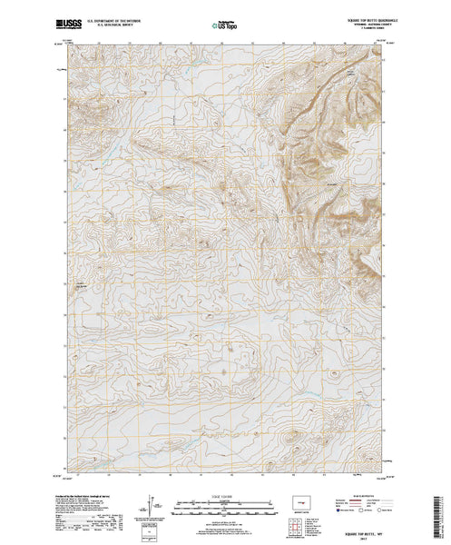 Square Top Butte, WY